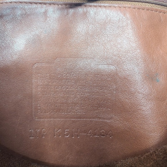 Vtg Coach 4134 Soho Leather Buckle Back Sack Backpack 90s Made In USA Brown - Picture 7 of 7